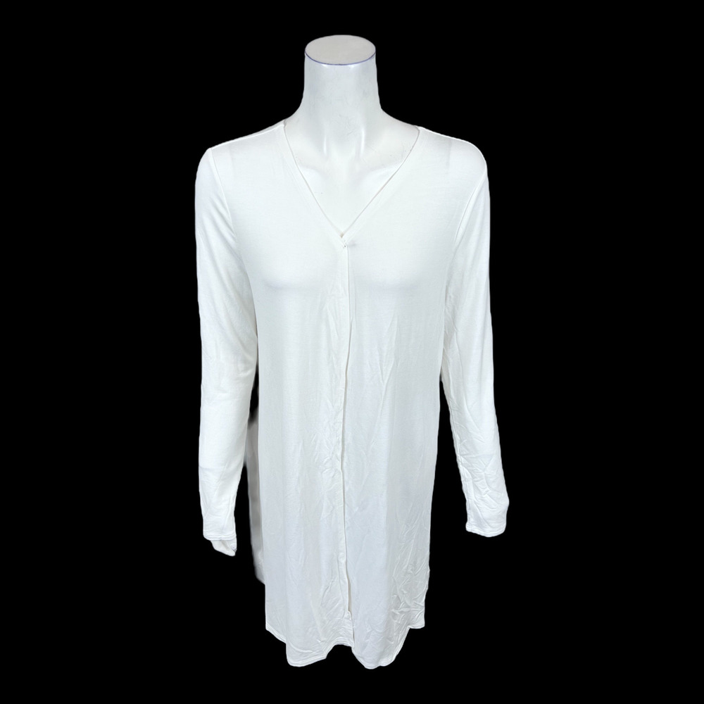 Soulgani Women's Active Bali Beach Babe Cardigan Top Solid White Small Size